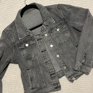 Gray Denim Jacket